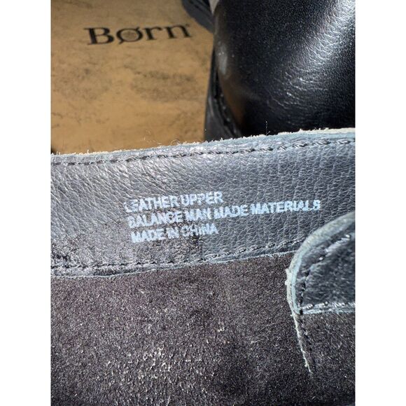 NIB Born Allen Boots H33103 Black size 11.5